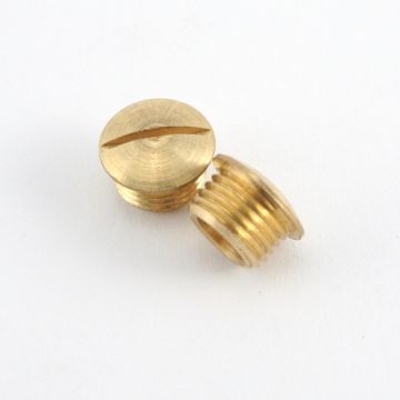 Brass screw thread M10x1, thread Lg. 6mm