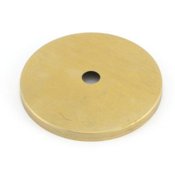 Cover brass raw D 80 x H 6.5 mm