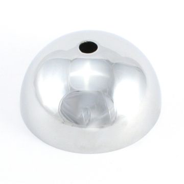 Hemisphere chrome-plated iron D 100mm hole D 10.5