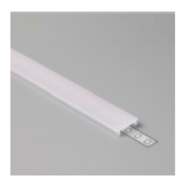 Abdeckung 17mm x 2m opal, rastend