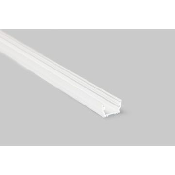 Profilé aluminium universel 2m anodisé blanc