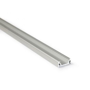 Aluminum profile Xtra Flat-S 2m silver anodized