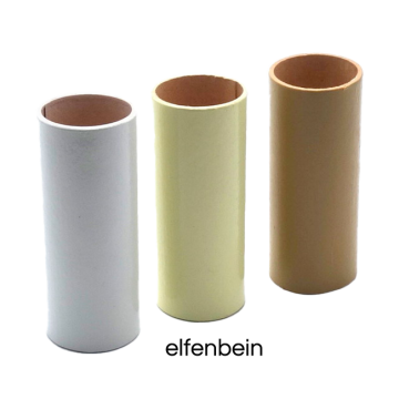 Candle sleeve for E14 candle holder length 65mm ivory