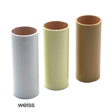 Candle sleeve for E14 candle holder length 65mm white