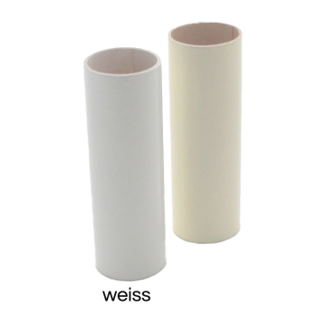 Candle sleeve for E14 socket length 90mm white