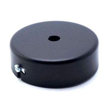 Canopy D75H24 iron black with bracket