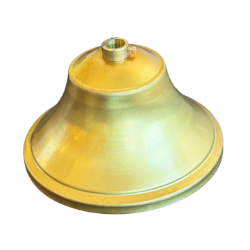 Raw brass canopy