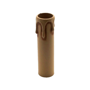 Douille pour bougeoir E14 longueur 100mm antique