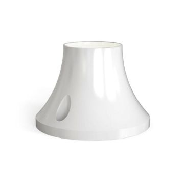 Ceiling and wall socket E27 white max. 75W