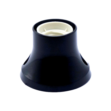 Ceiling and wall socket E27 black max. 60W