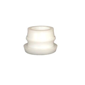 White grommet