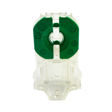 Durchsteckfassung G13 transparent