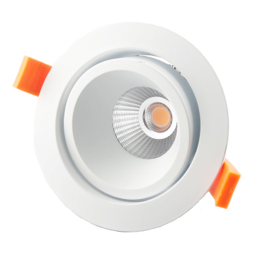 LED Downlight 7W 3000K CRI90 38° DALI dimmbar weiss inkl. LED Driver