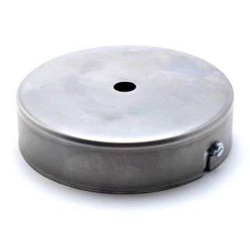 Canopy D100H24 raw iron with bracket