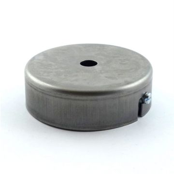 Canopy D75H24 raw iron with bracket