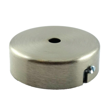 Canopy D75H24 satin nickel-plated with bracket