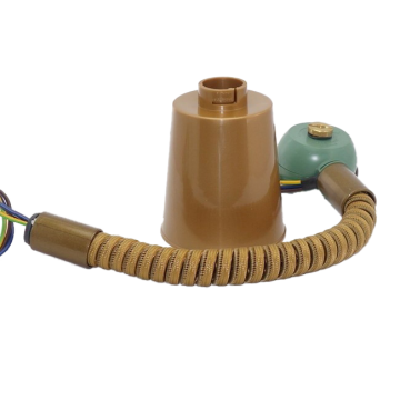 Drawbar Rolly 3x0.75mm2 textile with canopy + S hanger gold