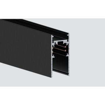 Low voltage rail ST2 double outlet 2m black EVO