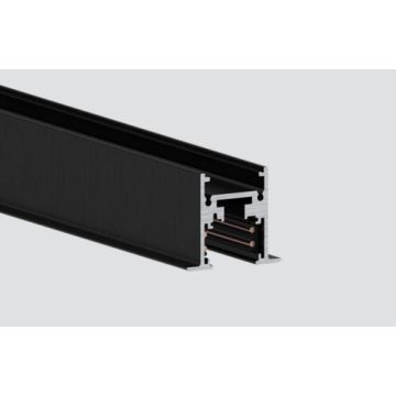 Low Voltage Einbau Schiene ST8 1m schwarz EVO