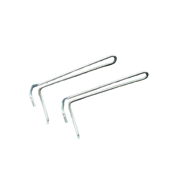 Fastening spring R7S for Pyrex glass 2 pieces