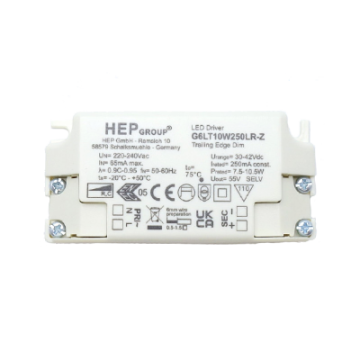 LED Driver 7.5-10.5W 250mA dimmbar