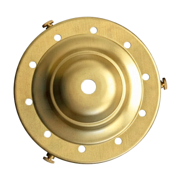 Brass glass holder