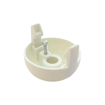 Steckkappe Thermoplast E27 weiss