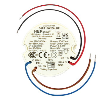 LED Driver 200mA 6-8.4W dimmbar