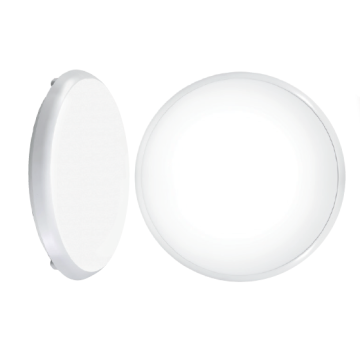 LED Deckenleuchte Aufbau 18/24/30W ww/nw/cw IP65 D 350mm weiss