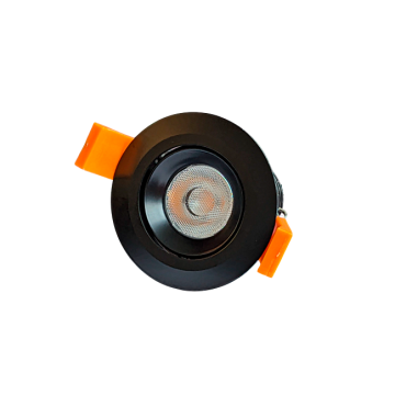 LED Downlight MINI 7W 3000K CRI90 38° dimmbar schwarz