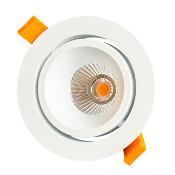 LED downlight 7W 3000K CRI90 38° DALI dimmable white incl. LED driver