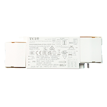 LED Driver PROFESSIONALE DALI ECO 250-400mA 17W