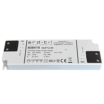 LED Driver 12V 40W flat
