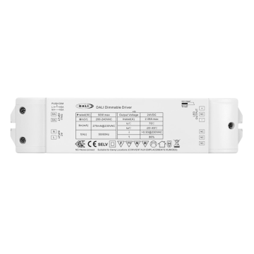 LED Driver 24V 50W DALI2 Push dimmable