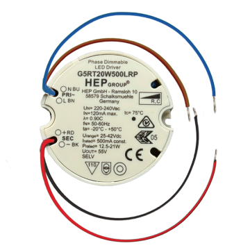 Convertisseur LED 500mA 12,5-21W dimmable