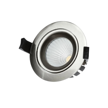 LED Einbauspot schwenkbar IP54 8W/930 DIM alu
