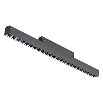 LED linear light LIS 48V 20W 2700K 30° DALI black