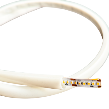 LED Streifen 24V 60W 3000K IP65 im Schlauch