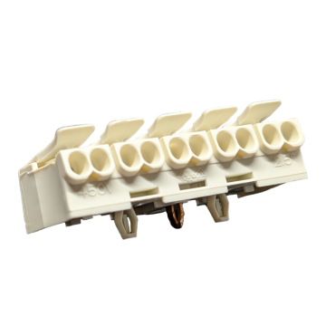 5-pole Luminaire Connector with pluggable grounding