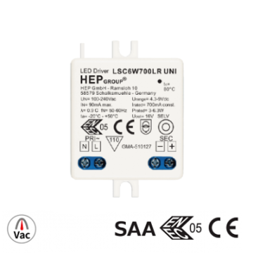 LED Driver 700mA 3-6.3W