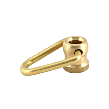 Hanger brass, IG M10x1, movable bracket