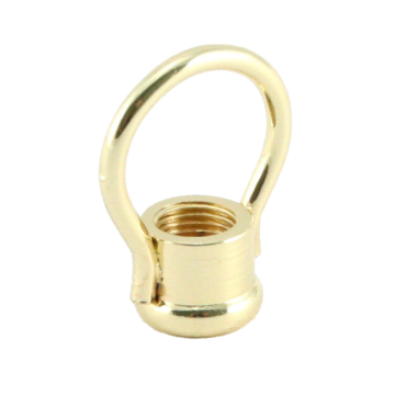 Hanger brass-plated IG M10x1 bracket immovable