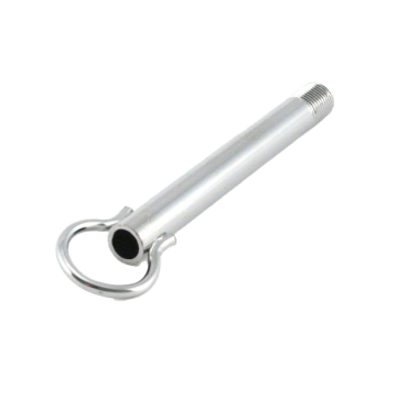 Tube with hanger thread M10x1, length 85mm, chrome-plated