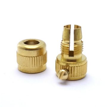 Brass strain relief, 2 parts