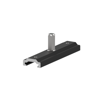 Bracket with tensioner M6 black