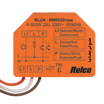 Interrupteur à impulsion﻿ RL UN 2A 230V 4-500W