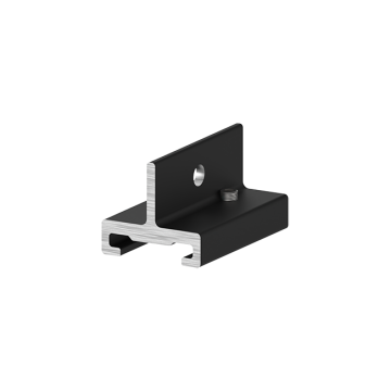 T-hanging bracket short black