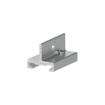 T-hanging bracket short aluminium