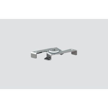 Fixation au plafond fixation rapide pour rail H, noir