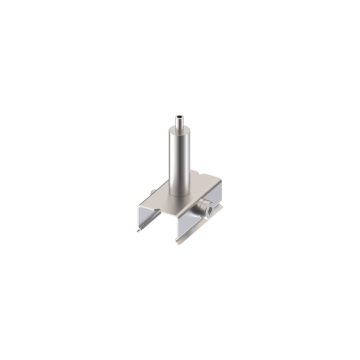Clamp with automatic gripper galvanized